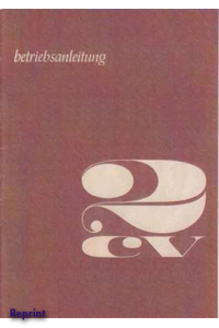 CitroÃ«n 2CV Instructieboekje 1967